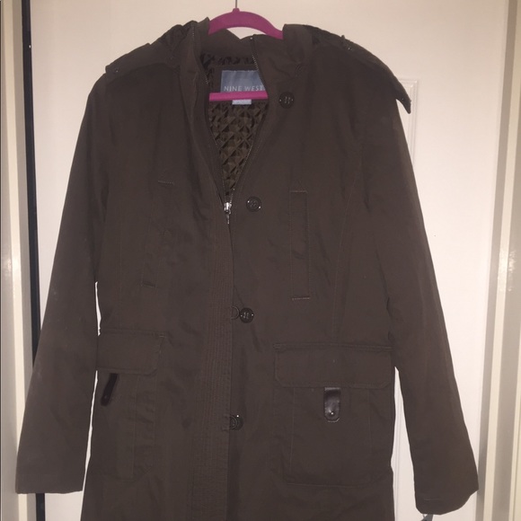 Nine West brown coat - Picture 1 of 4